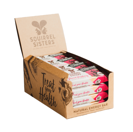 Peanut Raspberry SRP (16 x 40g)transparent